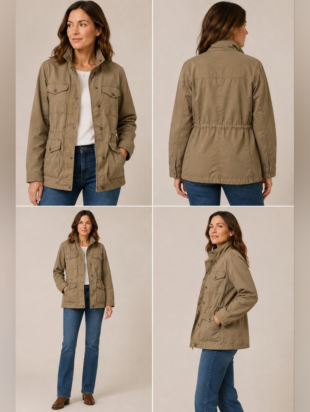Levi's Women's Canvas Utility Field Jacket